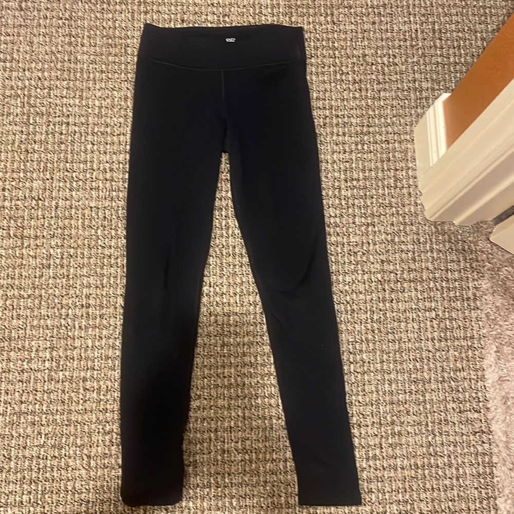 Fleece Athleta Black Leggings